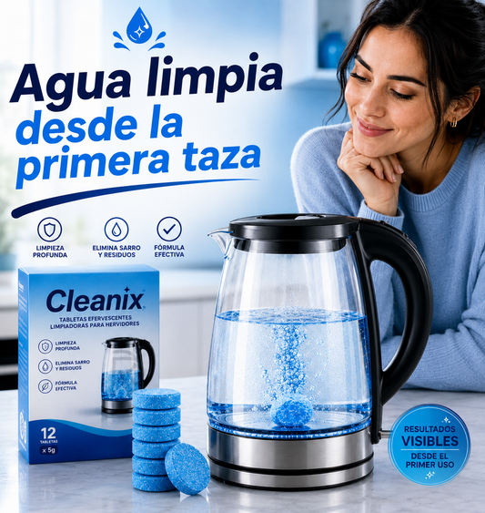Cleanix™ AquaPro - Menos sarro. Más pureza. Mejor sabor.